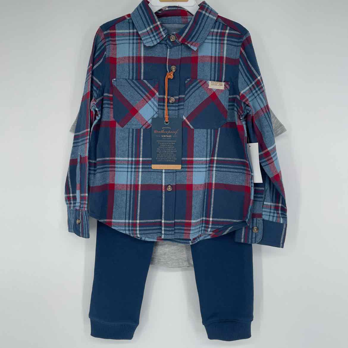 NEW! WEATHERPROOF PLAID OUTFIT 4