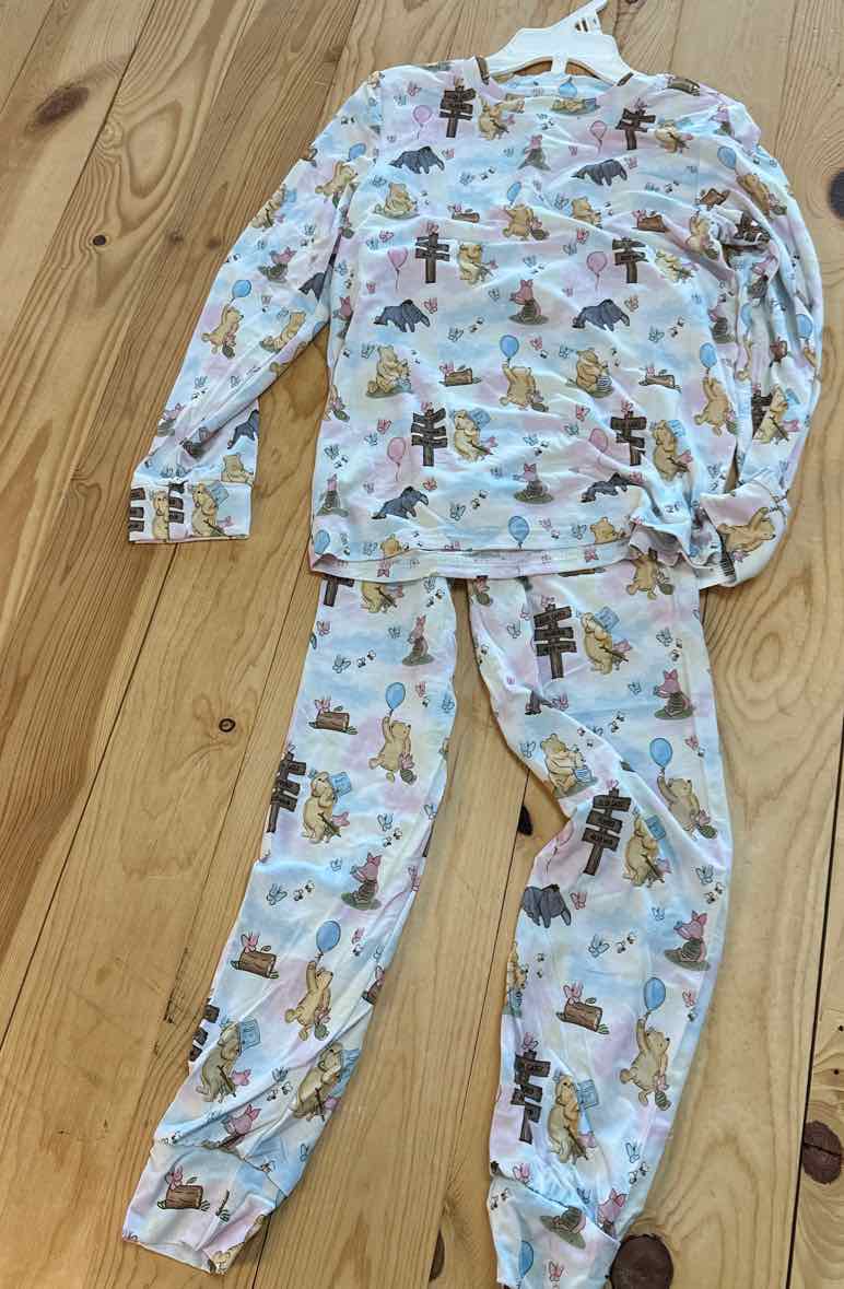 NEW! POOH BAMBOO PAJAMAS 7-8