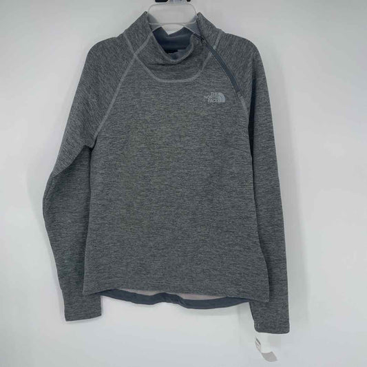 NORTH FACE GRAY PULLOVER S