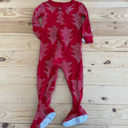 CARTERS RED TREE SLEEPER 18 MOS