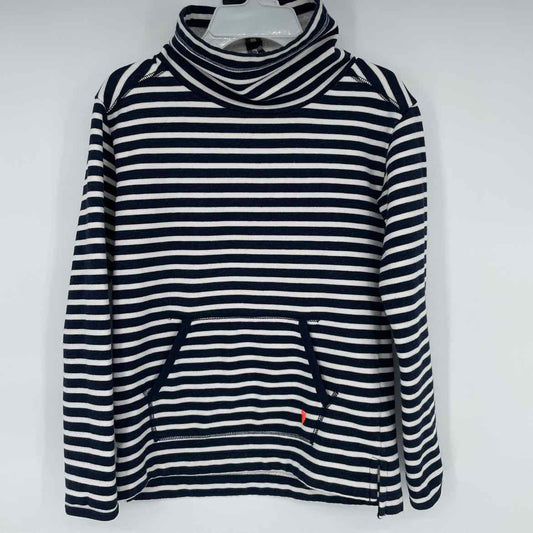 CREWCUTS NAVY STRIPED SHIRT L