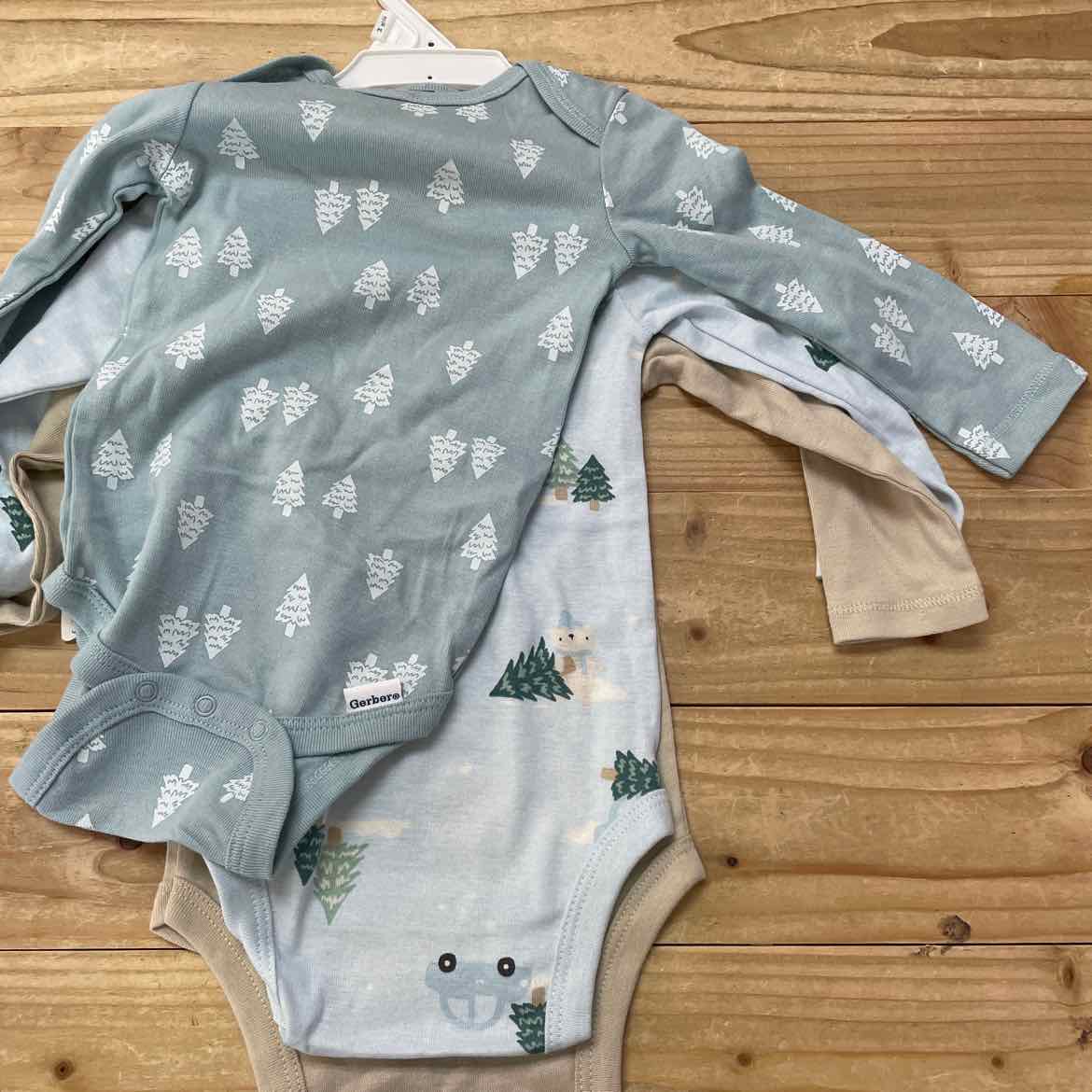 NEW! CHRISTMAS ONESIE SET 3-6 MOS