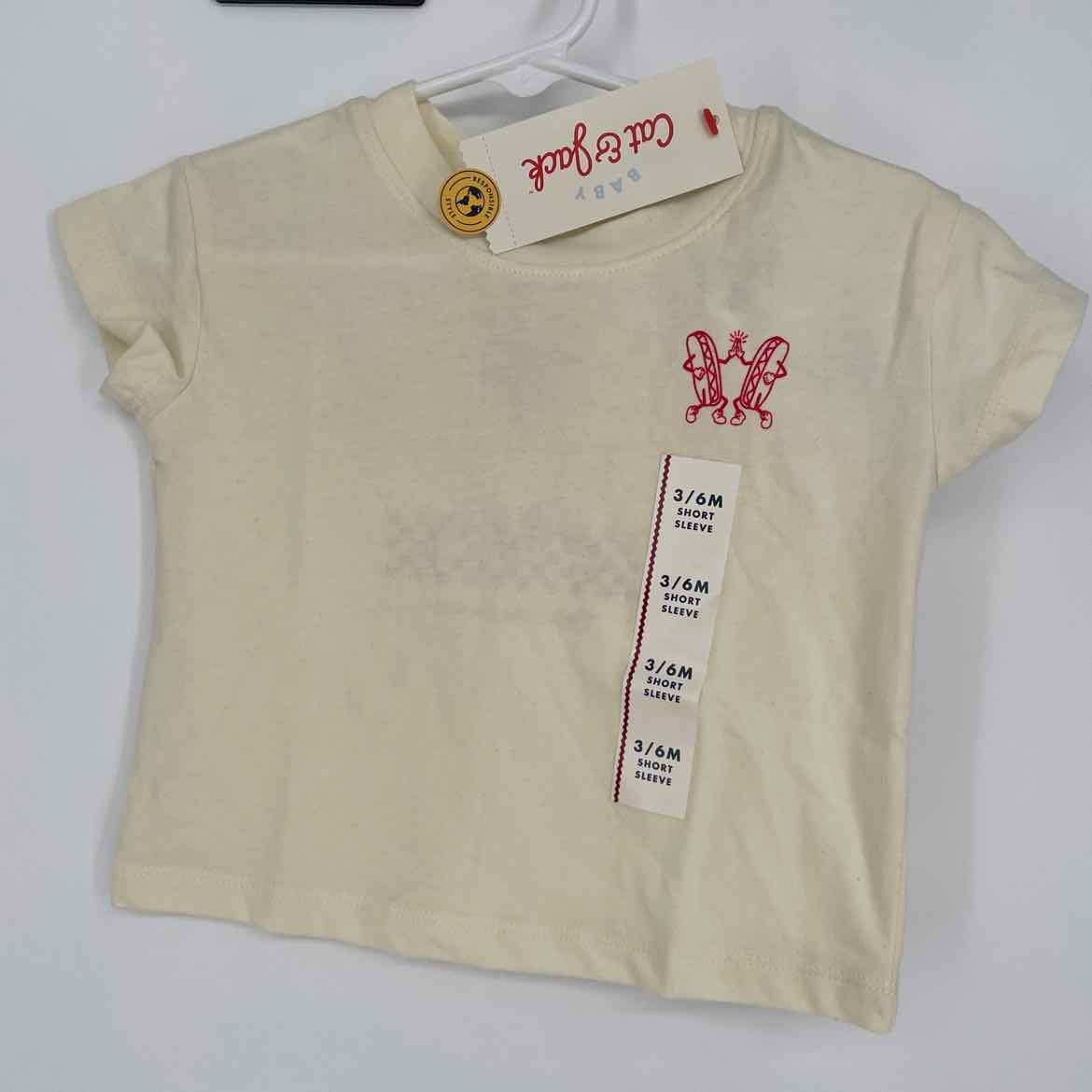 NEW! CAT & JACK SHIRT 3-6 MONTHS
