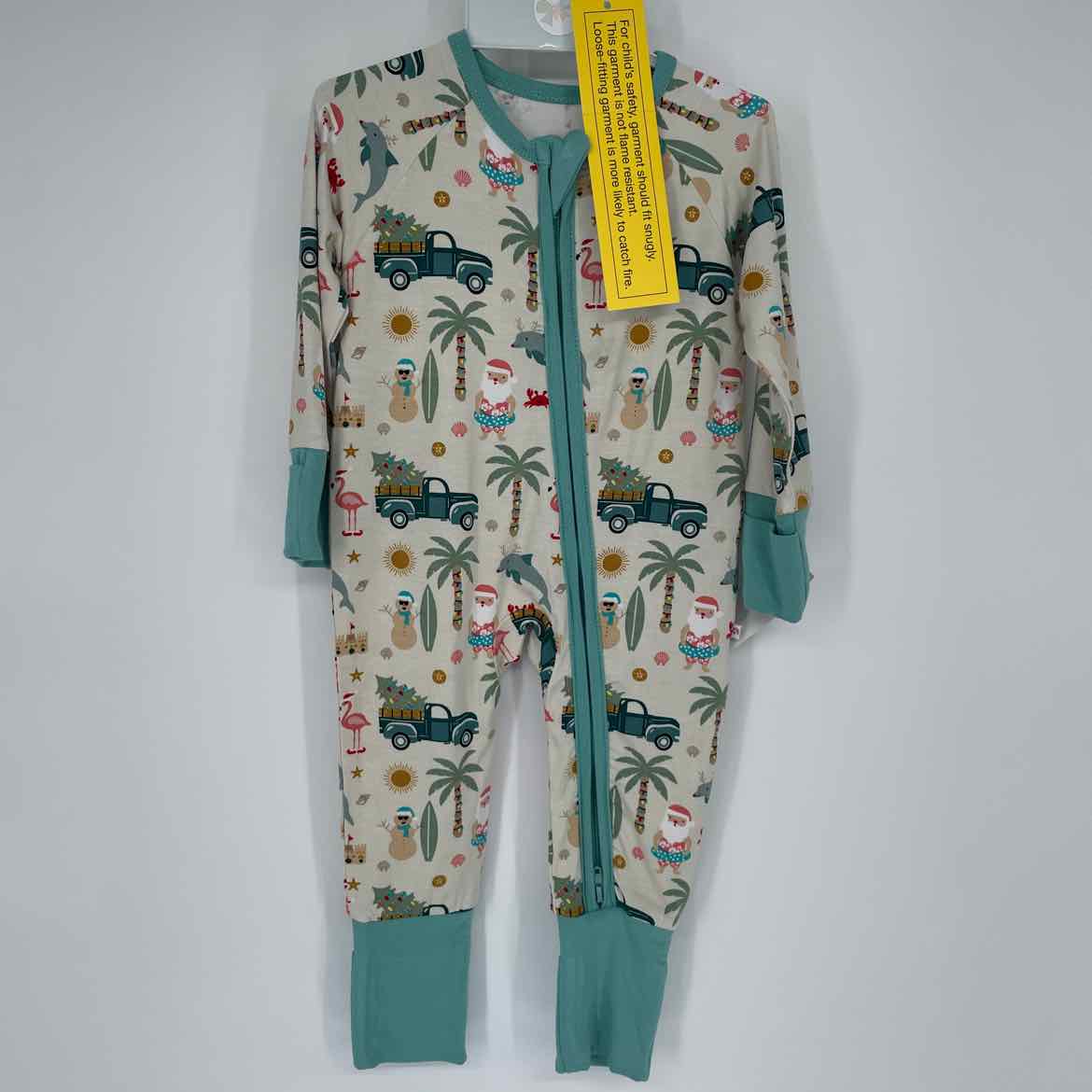 NEW! EMERSON BAMBOO SLEEPER 0-3 MOS