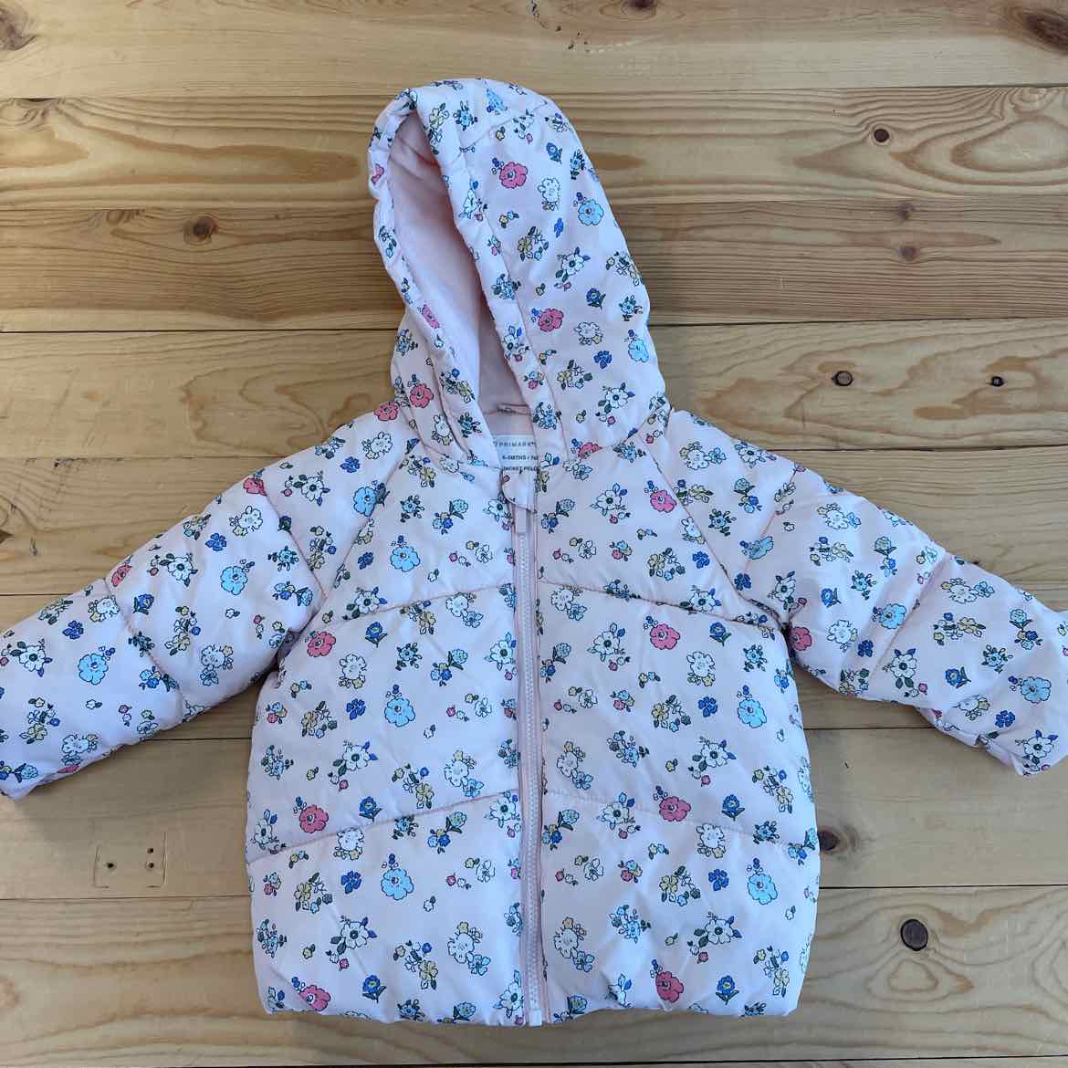PRIMARK PINK COAT 6 MOS