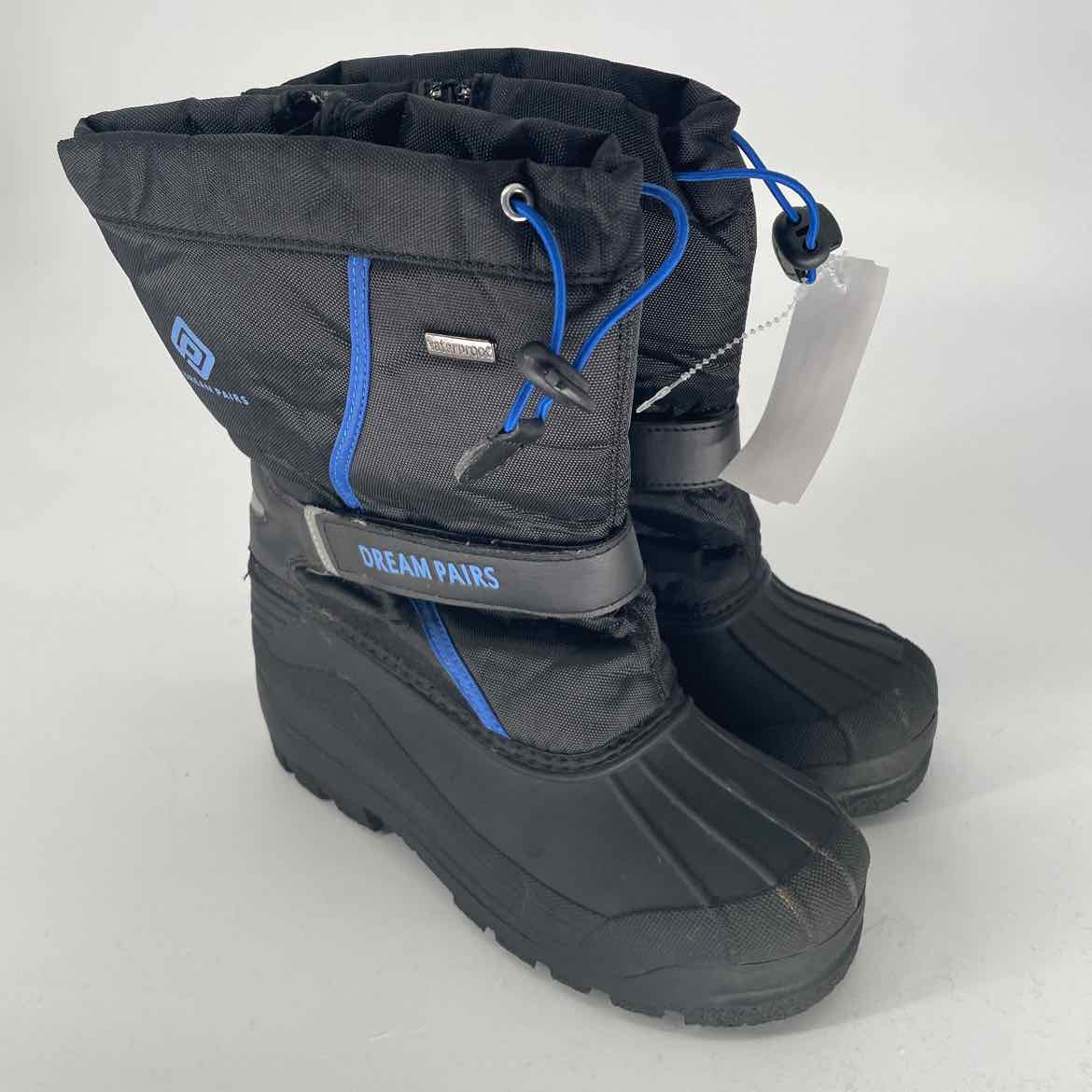 DREAM PAIRS BLACK SNOW BOOTS BIG KIDS 3