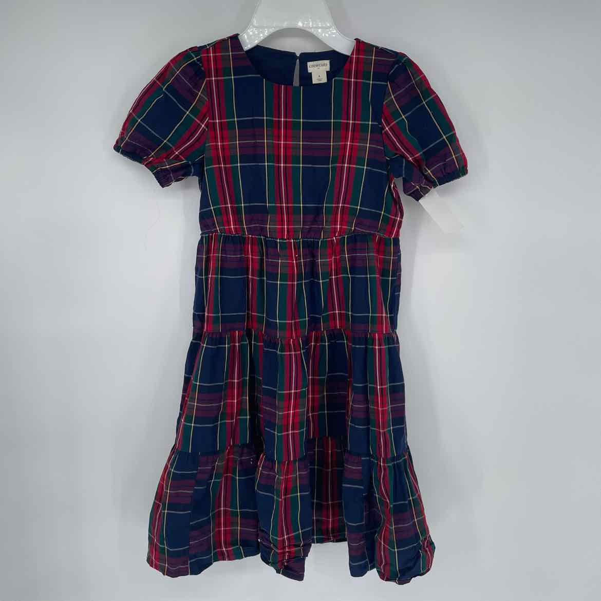 CREW CUTS PLAID DRESS 8