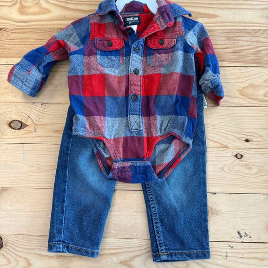 OSH GOSH OUTFIT 12 MOS