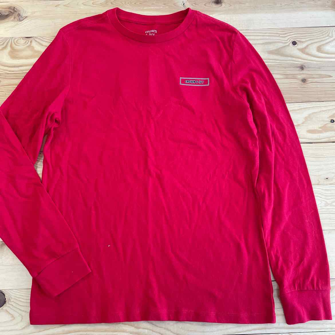 CROWN IVY CHRISTMAS SHIRT L