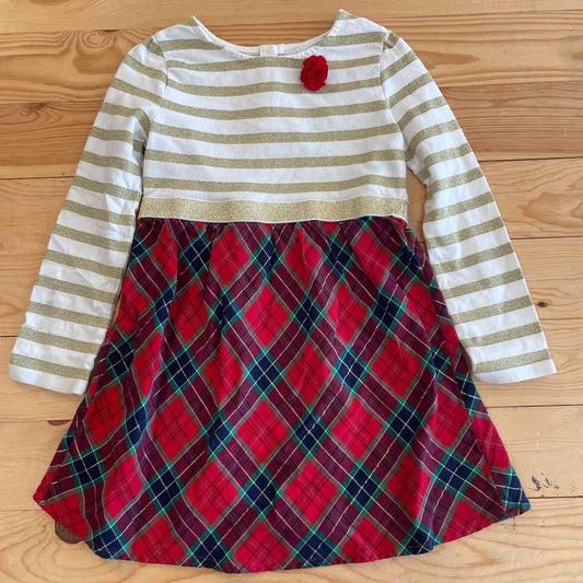 CROWN IVY RED PLAID DRESS 5