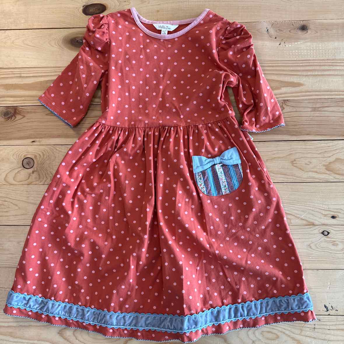 MATILDA JANE ORANGE DRESS 8