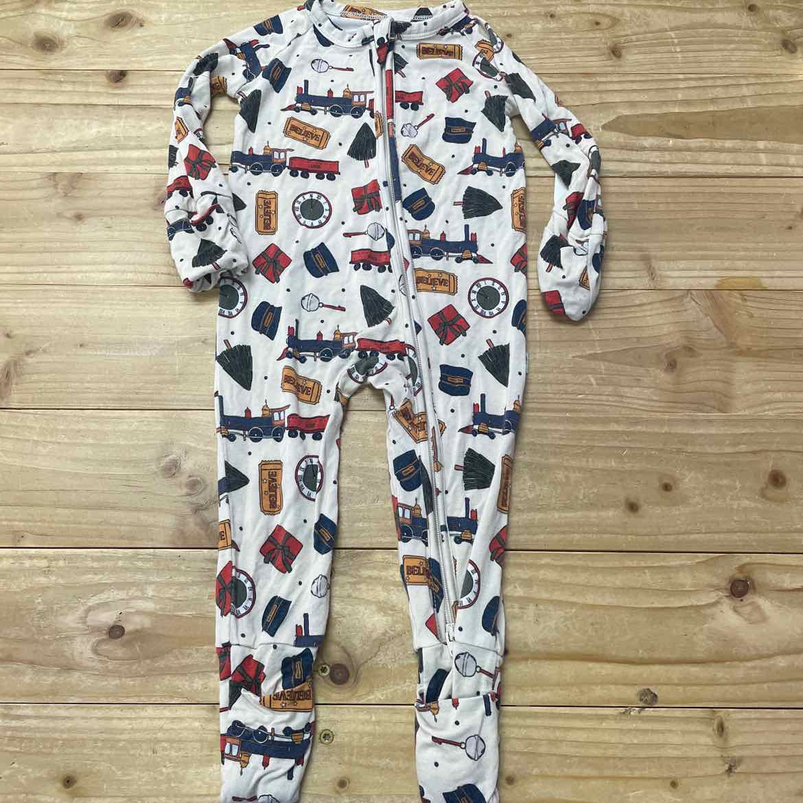 DREAM BIG LITTLE POLAR EXPRESS BAMBOO SLEEPER 3-6 MOS