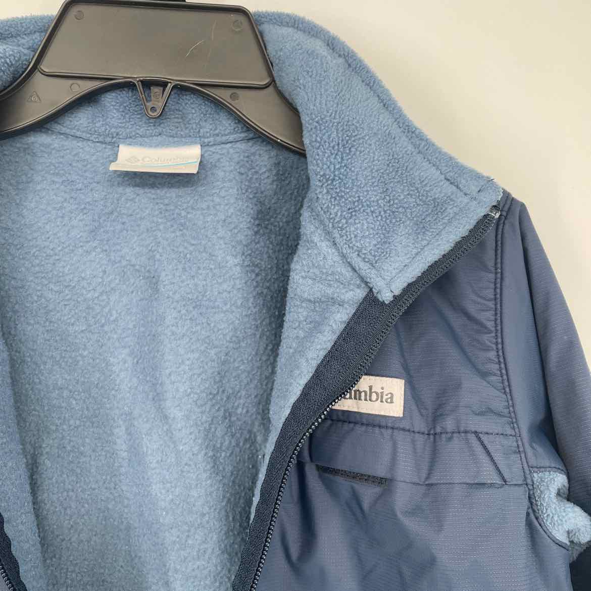 COLUMBIA BLUE FLEECE JACKET 10/12