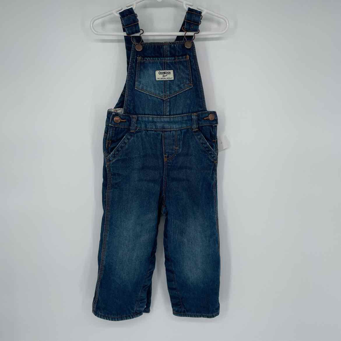 OSH KOSH FLEECE LINED OVERALLS 24 MOS