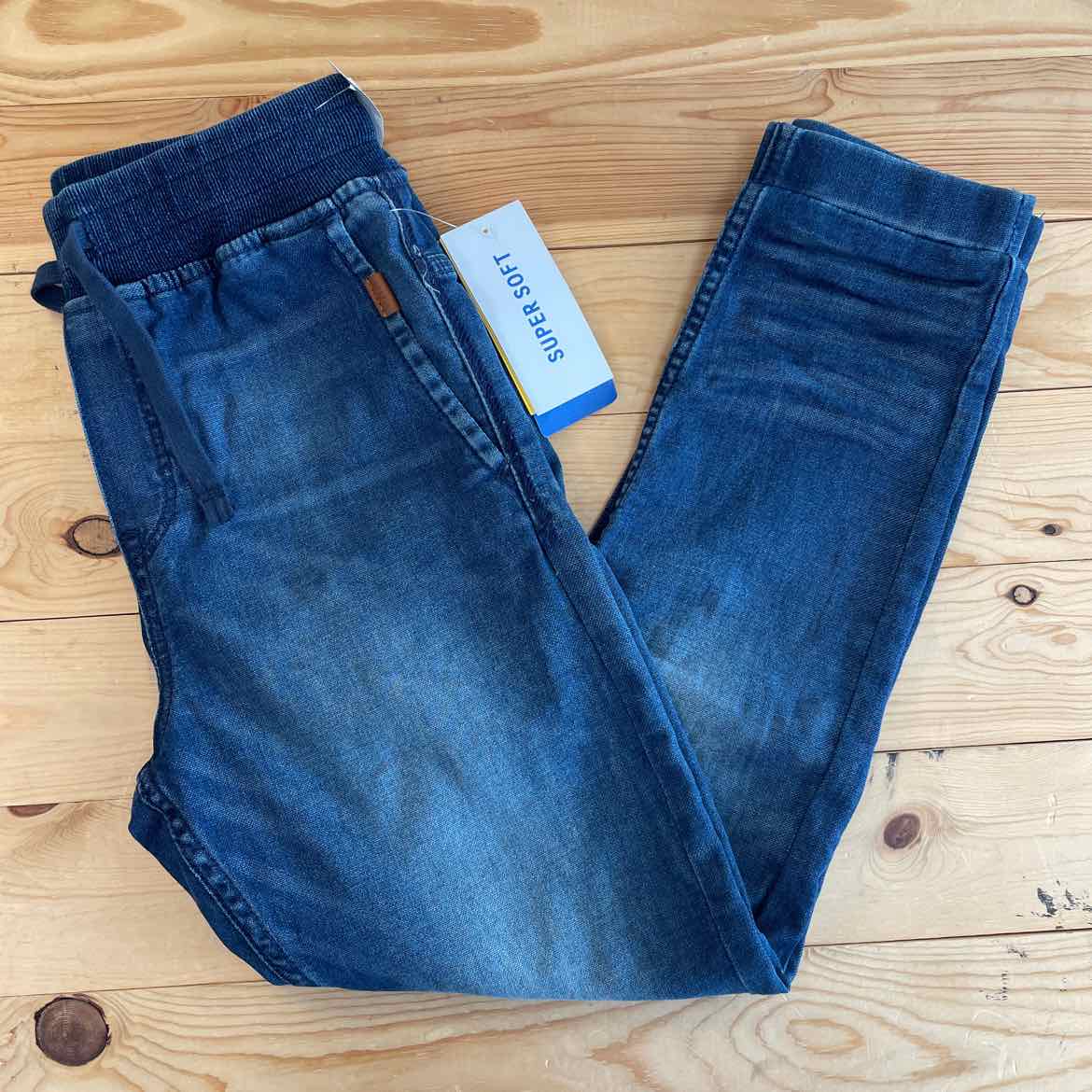 NEW! H& M SUPER SOFT DENIM JOGGERS 11/12