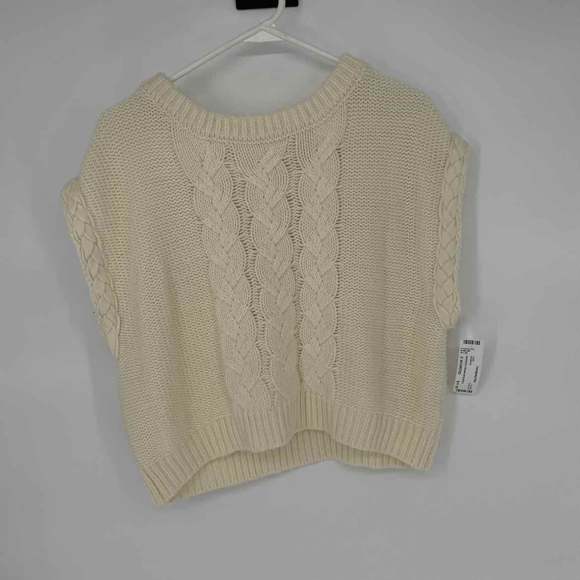 VESTIQUE CREAM SWEATER S