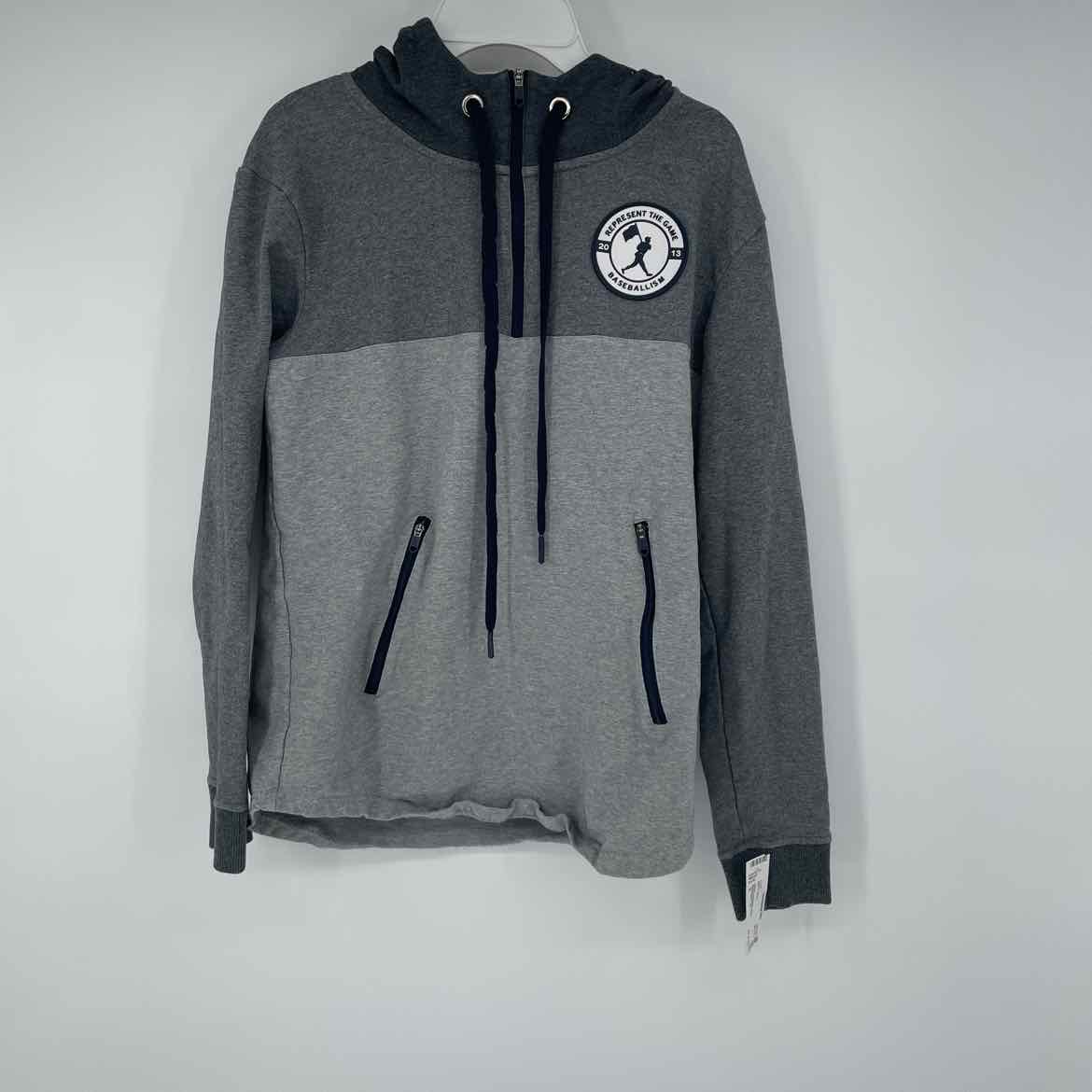 BASEBALL 101 HOODED SHIRT S