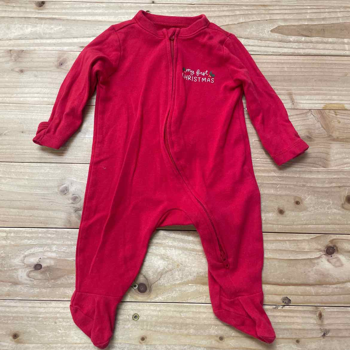 OLD NAVY FIRST CHRISTMAS SLEEPER 0-3 MOS