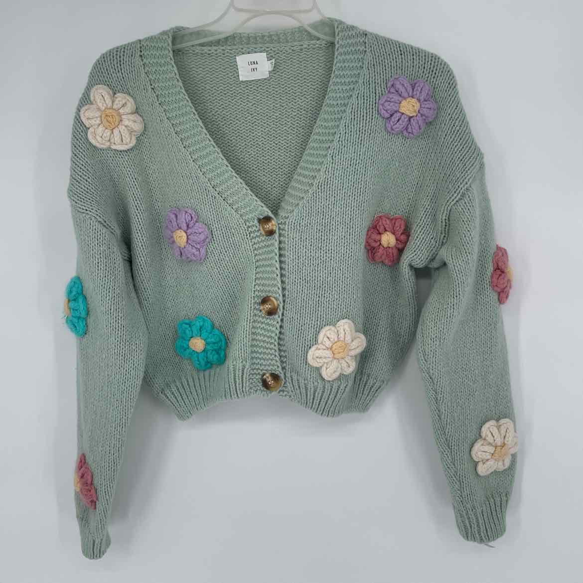 LUNA IVY SWEATER CARDIGAN XS