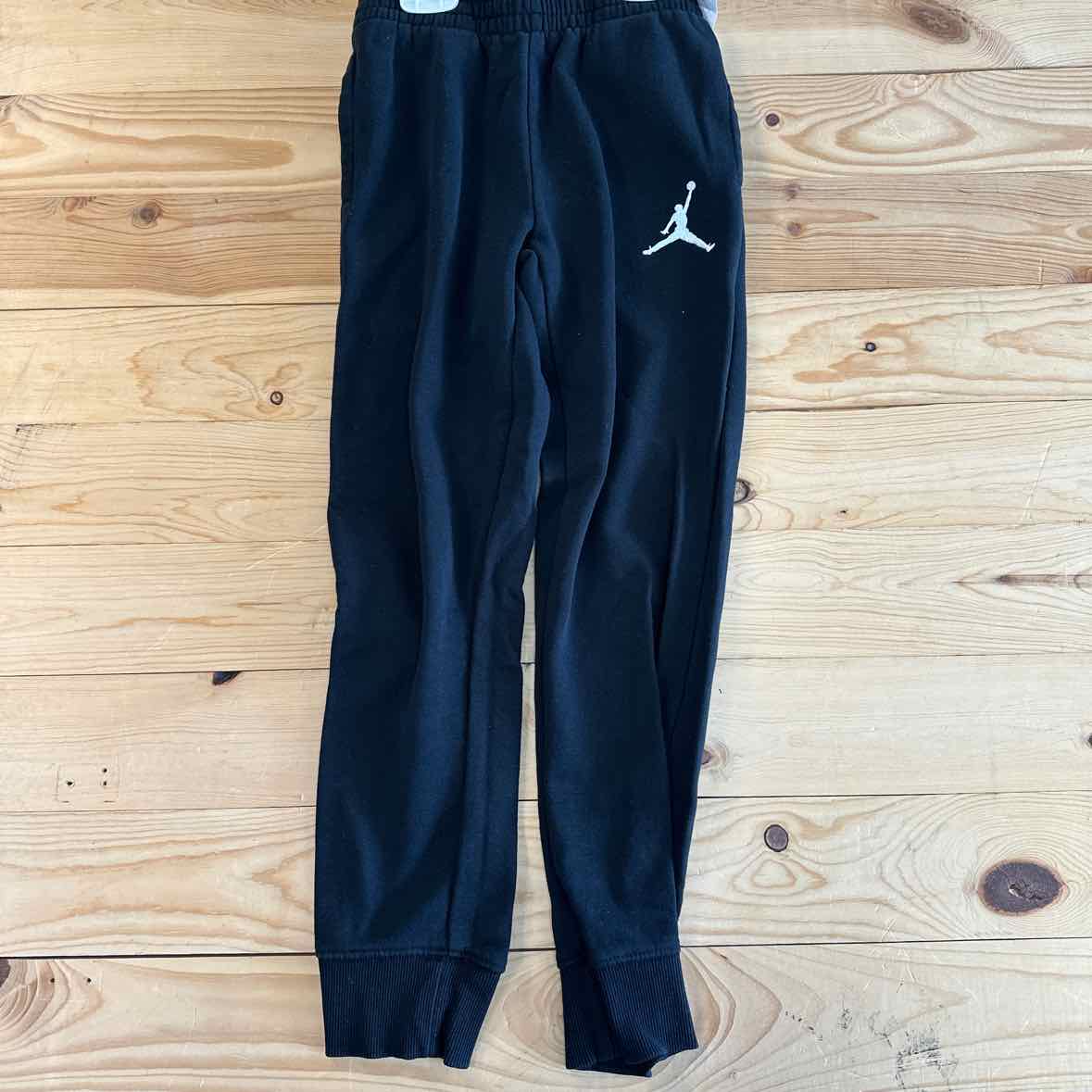 JORDAN BLACK JOGGERS 8-10