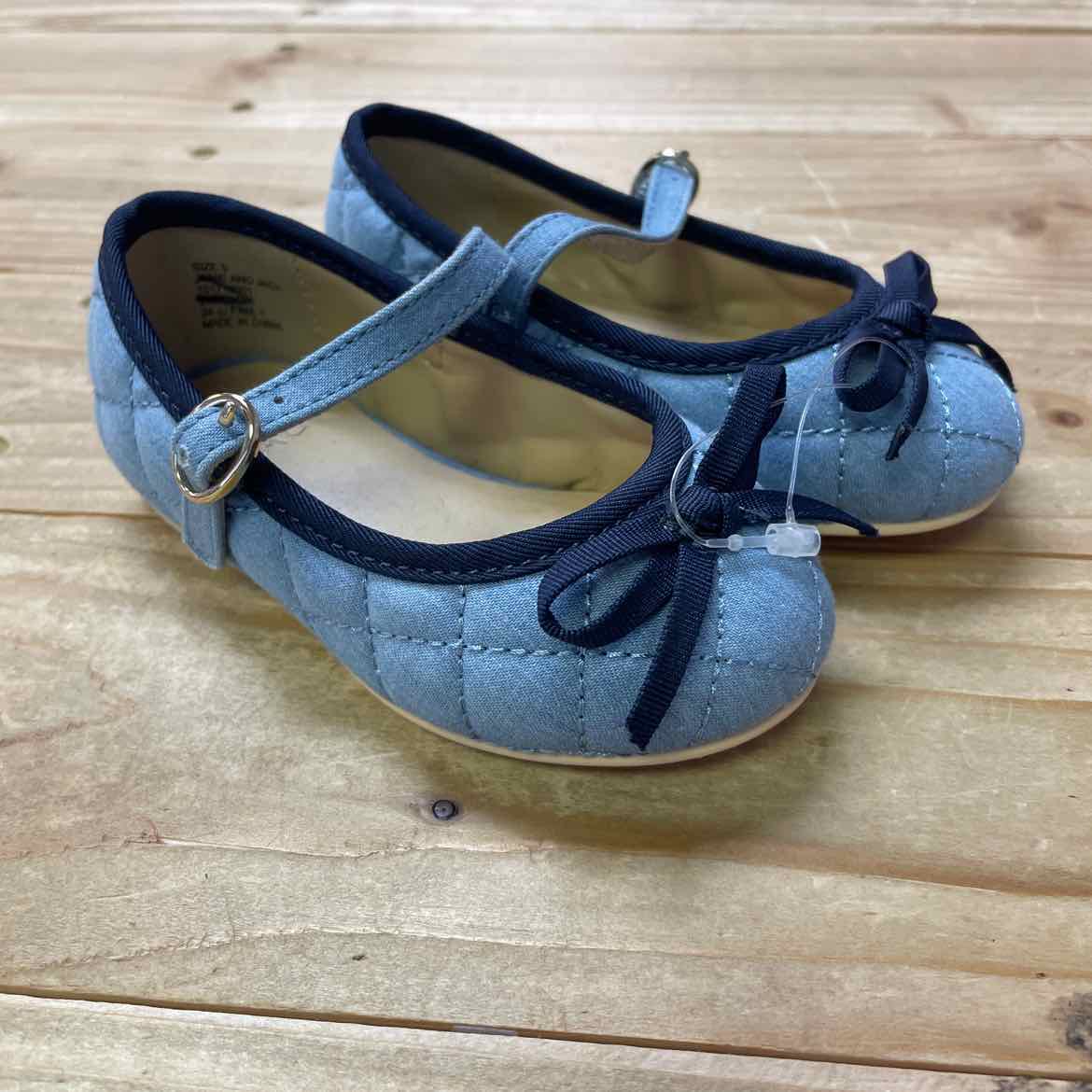 NEW! JANIE JACK BLUE SHOES 5 TODDLER