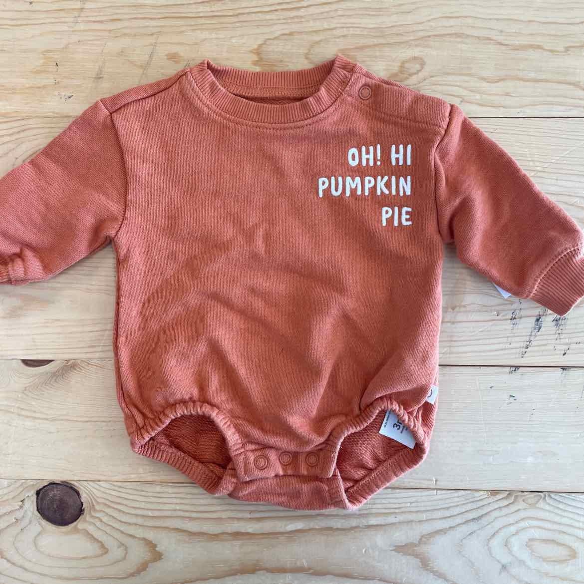 CARTERS PUMPKIN PIE BODYSUIT 3 MOS