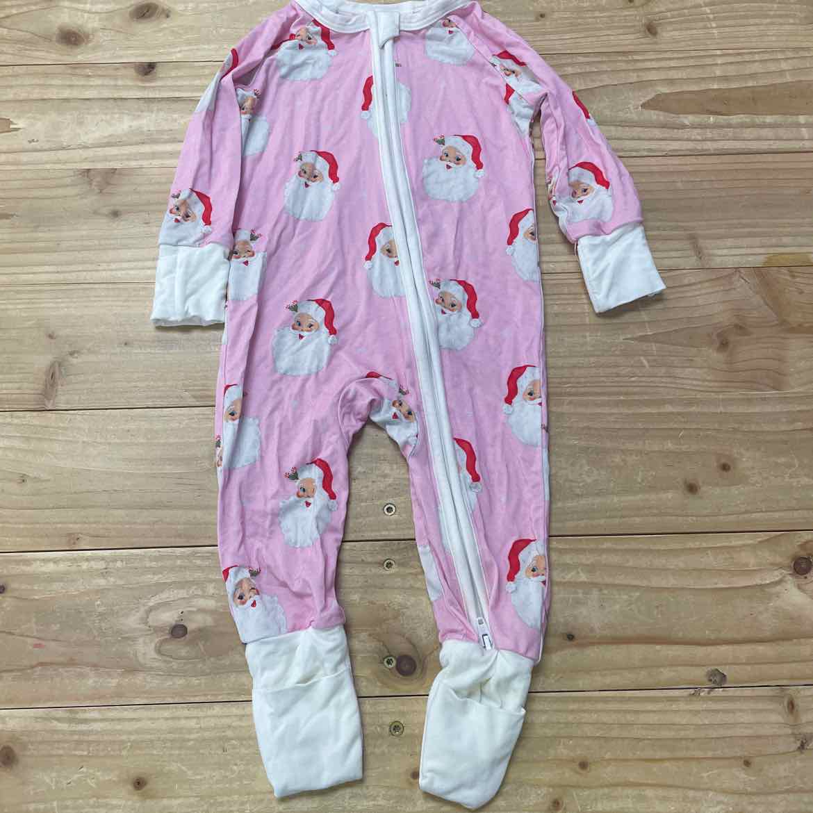 TIDAL TOTS SANTA BAMBOO PAJAMAS 3-6 MOS
