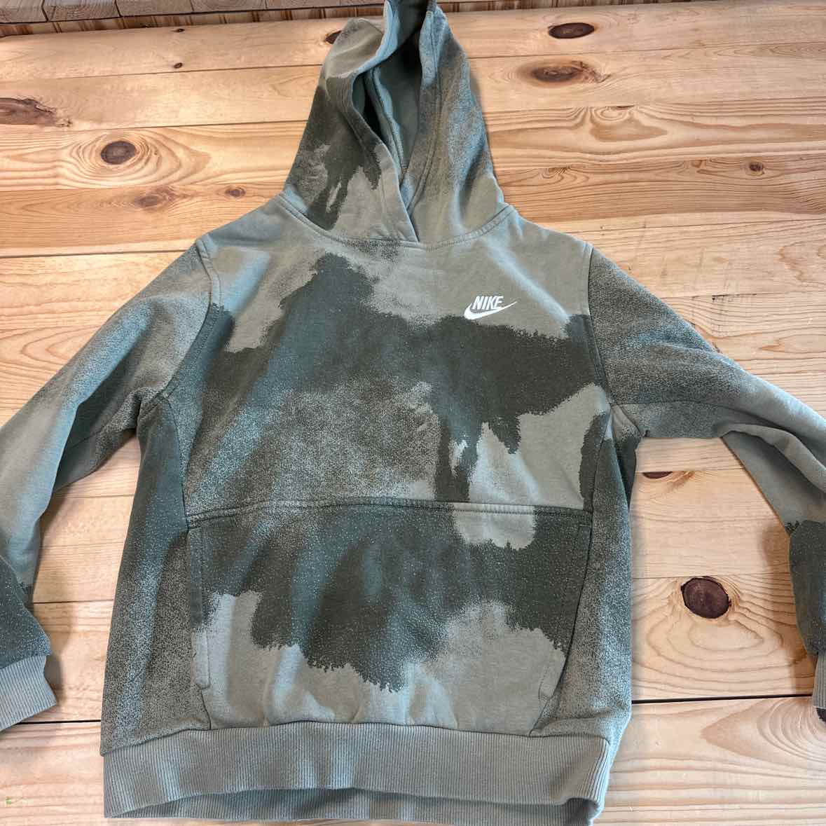 NIKE GREEN HOODIE L