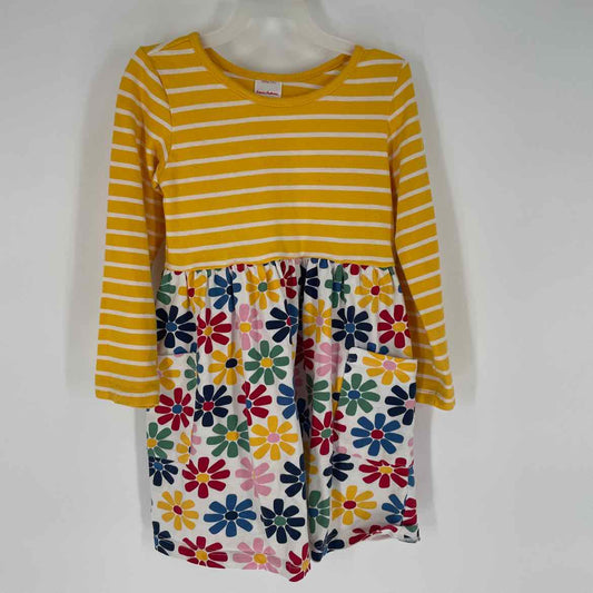 HANNA ANDERSSON FLORAL/STRIPED DRESS 5