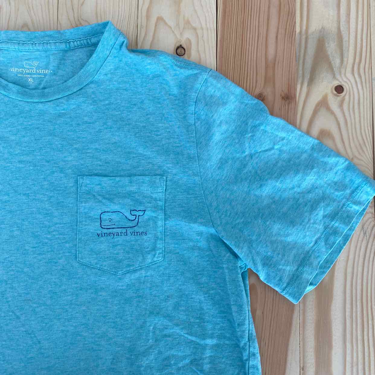 VINEYARD VINES AQUA T SHIRT 18