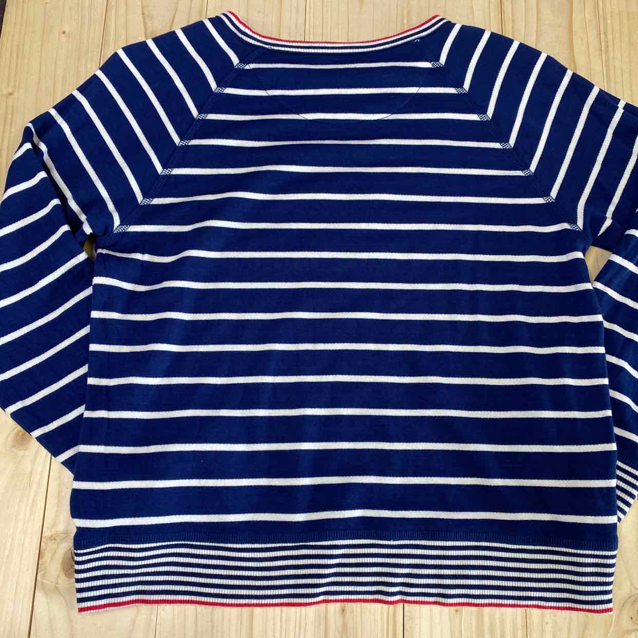 VINEYARD VINES NAVY STRIPED SHIRT 10-12