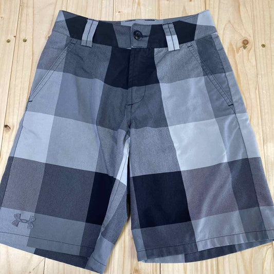 UNDER ARMOUR PLAID SHORTS S