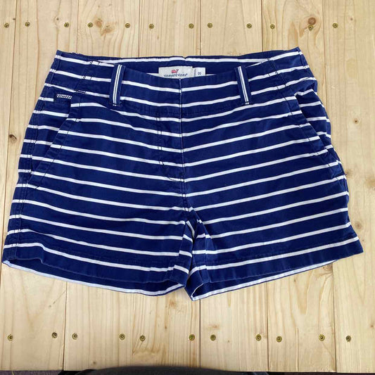 VINEYARD VINES NAVY STRIPED SHORTS 00