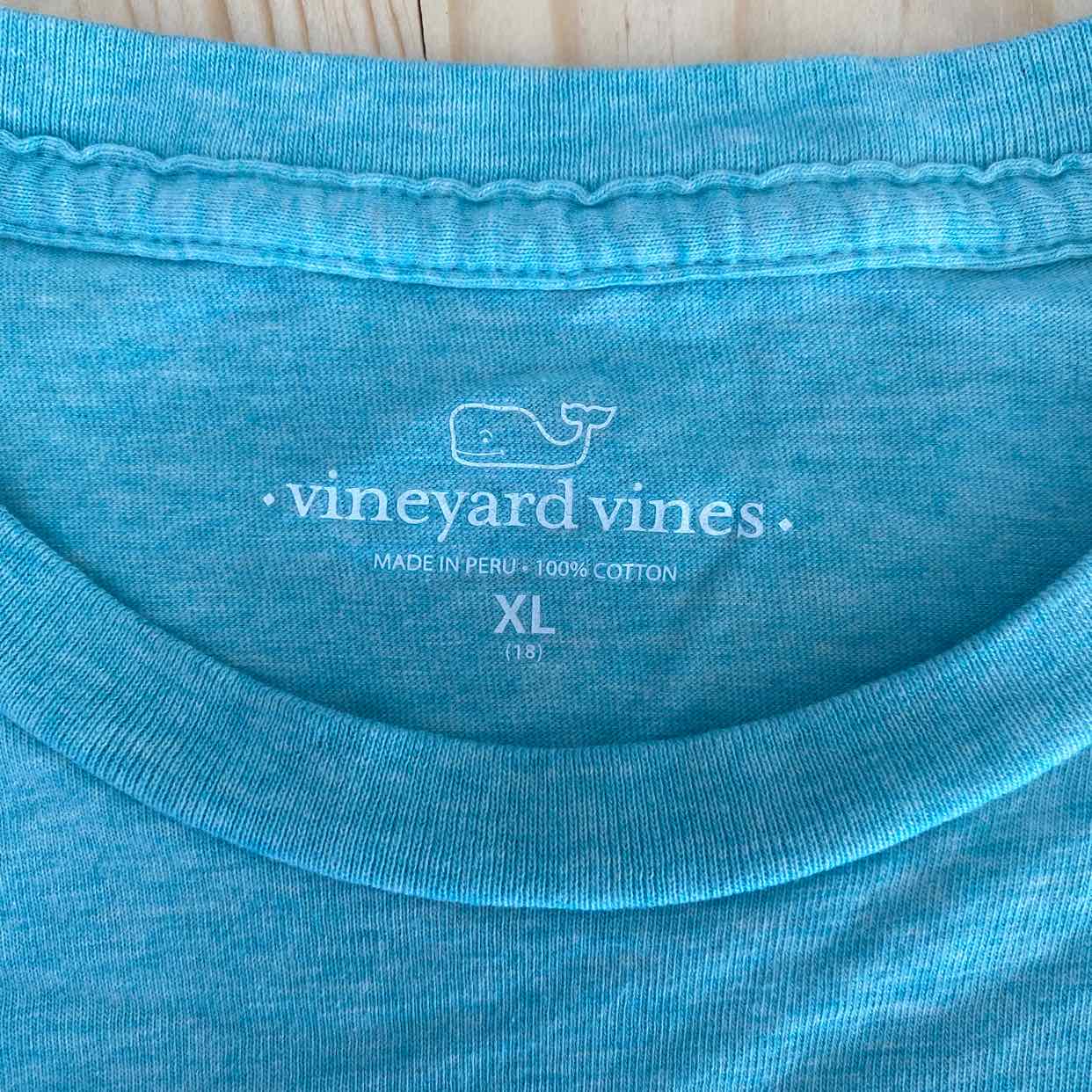 VINEYARD VINES AQUA T SHIRT 18