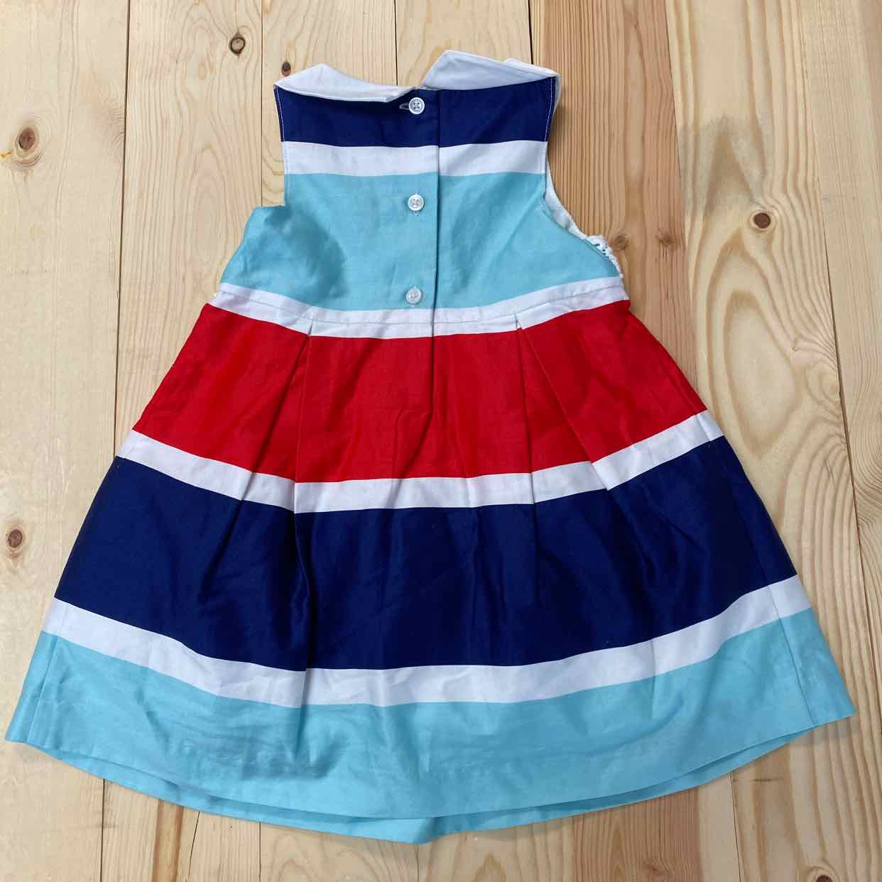 NEW! JANIE AND JACK STRIPED DRESS 6 MOS