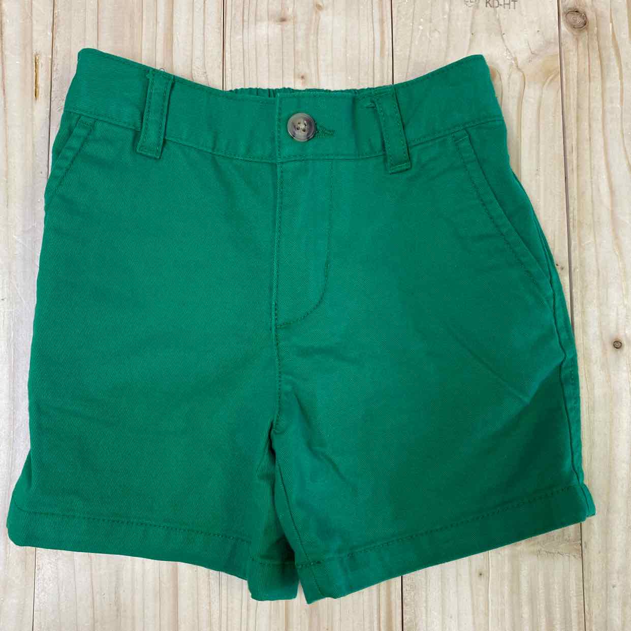 RALPH LAUREN GREEN SHORTS 12 MOS